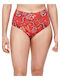 Gisela Bikini Slip High Waist Red