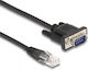 Powertech Cable RS232 9-pin male to RJ45 male 0.3m (CAB-G040) 1pcs