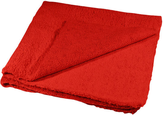 Kaja Lavetă Microfibră de curățenie pentru Materiale plastice pentru interior - Tabloul de bord Auto 300gsm Roșu 40x40cm
