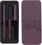 Faber-Castell Grip Set Writing Pen Burgundy