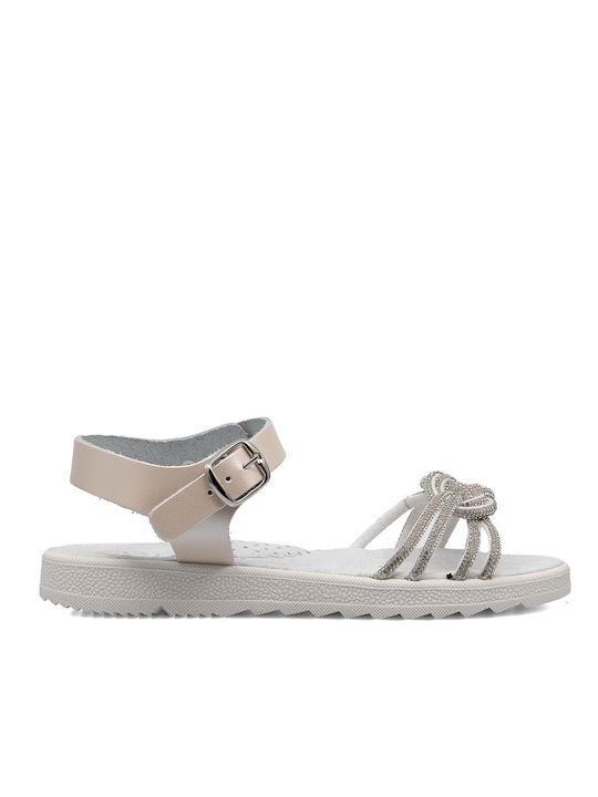 Ricco Mondo Kinder Sandalen Anatomisch Silber