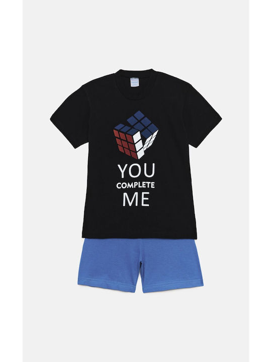 Pretty Baby Kids' Pajamas Summer Black - Blue