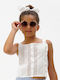 Energiers Kids Blouse Sleeveless White