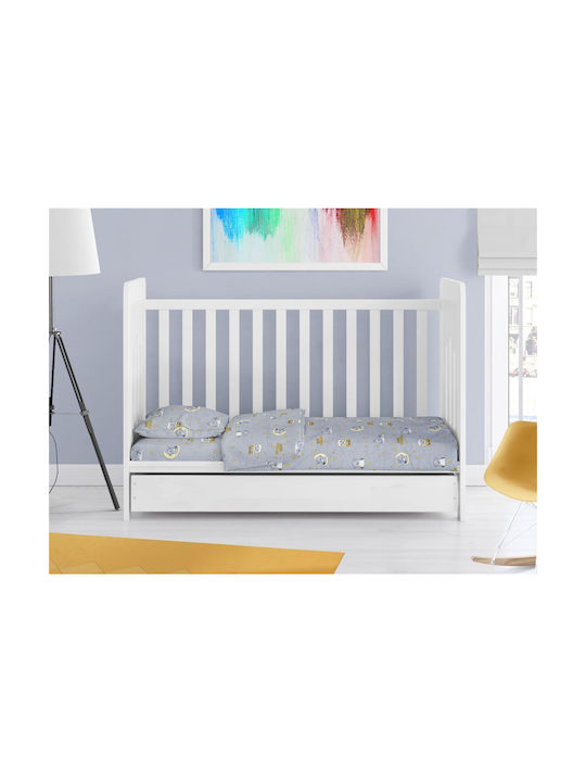 Dimcol Baby Duvet Cover Bebe Sweet Dreams Grey ...