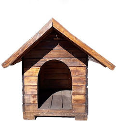 Handgefertigtes Holz-Hundehütte 86x65x95cm