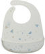 Gamberritos Kids Waterproof Лигавник Силикон с бутон & Джоб Бежов