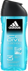 adidas Ice Dive 3-in-1 Schaumbad 250ml