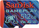 Sandisk Gameplay SDXC 1TB U3 V30 A2 UHS-I 190MB/s Cu Adaptor