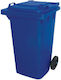 Promor Recycling Plastic Wheeled Waste Bin 60lt Green