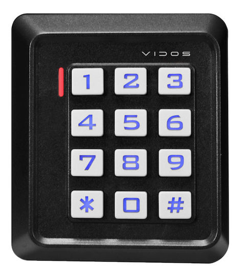 Vidos Access Control για Πρόσβαση με Κωδικό και Κάρτα
