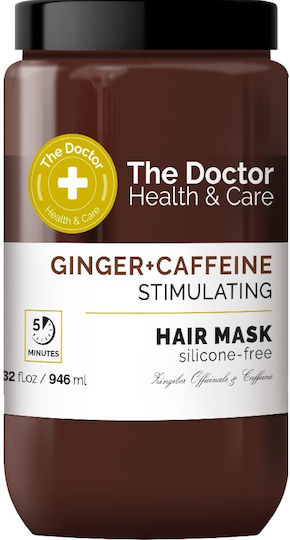 Masca de păr Doctor Health & Care Stimulatoare pentru bulbii de păr Ghimbir + Cafeină 946ml