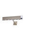 Anartisi Ideal One-Way Stainless Steel Curtain Track Silver 200cm A298365_11777
