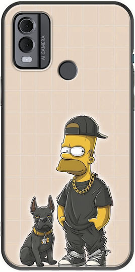 Swag Collection Simpson Nokia C22 Black Tpu Μαύρη Σιλικόνη