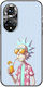 Swag Collection Rick Huawei Honor 50 Schwarz TPU Schwarz Silikon