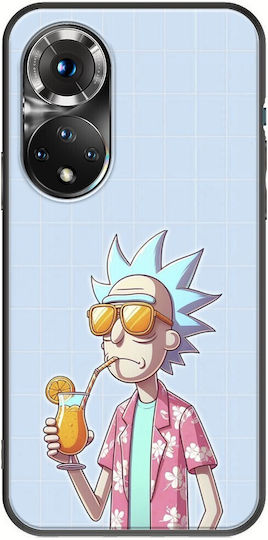 Swag Collection Rick Huawei Honor 50 Schwarz TPU Schwarz Silikon