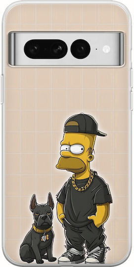 Swag Collection Simpson Google Pixel 7 5g Flexible Tpu Διάφανη Σιλικόνη