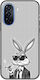 Swag Collection Bunny Huawei Nova Y70 Black Tpu Μαύρη Σιλικόνη
