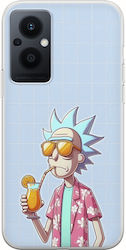 Swag колекция Rick Oppo Reno 8 Lite гъвкав TPU прозрачен силикон Swag колекция Rick Oppo Reno 8 Lite гъвкав TPU прозрачен силикон