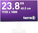 Terra Wortmann AG 2463W PV Monitor 23.8" FHD 1920x1080 with Response Time 5ms GTG White