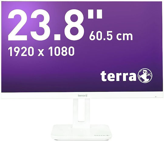Terra Wortmann AG 2463W PV Monitor 23.8" FHD 1920x1080 with Response Time 5ms GTG White