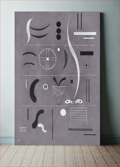 Four Parts 1932 Tablou pe Pânză 50x80cm