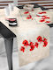 Saint Clair Rotes 11 Osterdekorationen Tischsets Polyester Rot 45x45x33cm