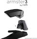 Rati Armster 3 Car Fabric Armrest for Skoda Citigo 2012+ Black
