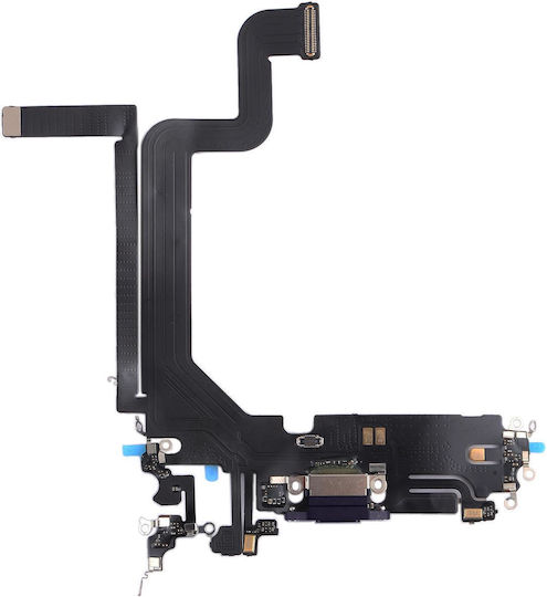 Iphone 14 Pro Max Charging Port Flex Cable Purple