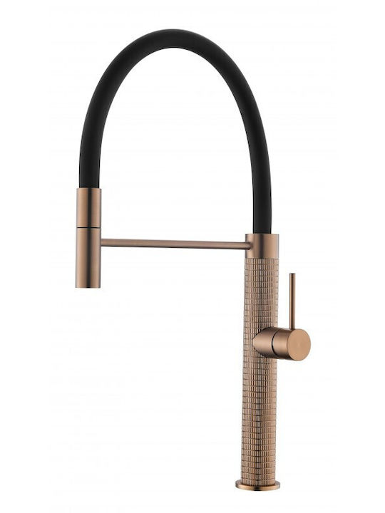 Inter Ceramic Küchenarmatur Zähler Rose Gold
