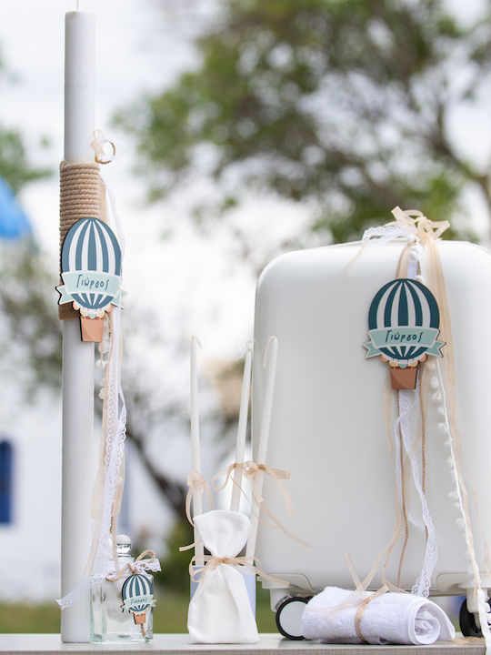 Myprints Baptism Set with Hot Air Balloon Subject
