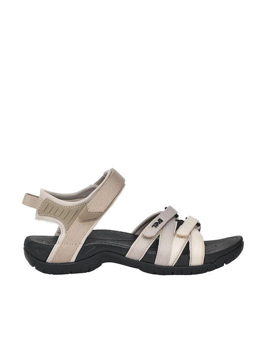 Teva Tirra Damen Flache Sandalen in Ecru Farbe