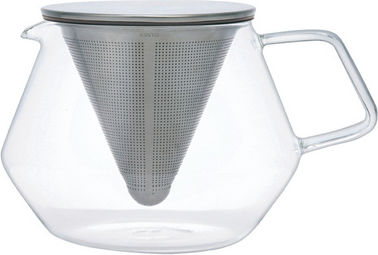 Kinto Τσαγιέρα με Φίλτρο Ανοξείδωτη Γκρι 850ml