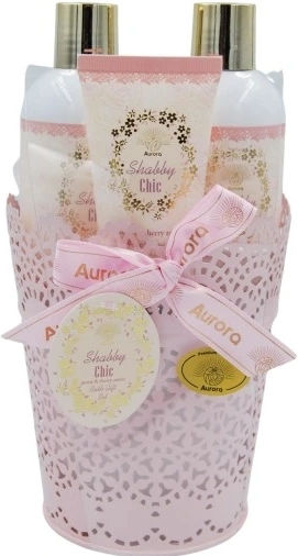 Shabby Chic Gift Set Moisturizing Gel Balm Hand Cream & Sponge