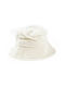 Verde Fabric Women's Hat White