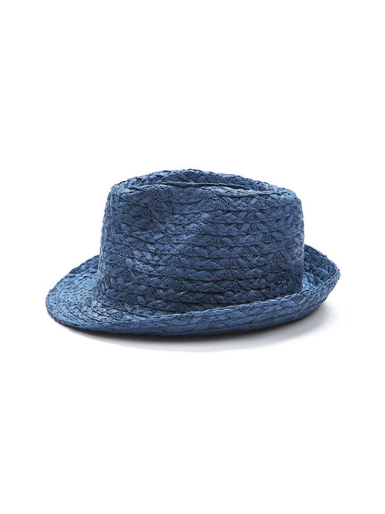 Verde Wicker Women's Hat Blue