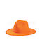 Verde Frauen Korbweide Hut Orange