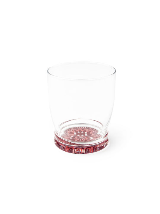 Excelsa Pahar pentru apa din Sticlă în Culoarea Roșu 340ml