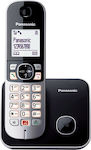 Panasonic KX-TG6851 Cordless Phone with Speaker Black