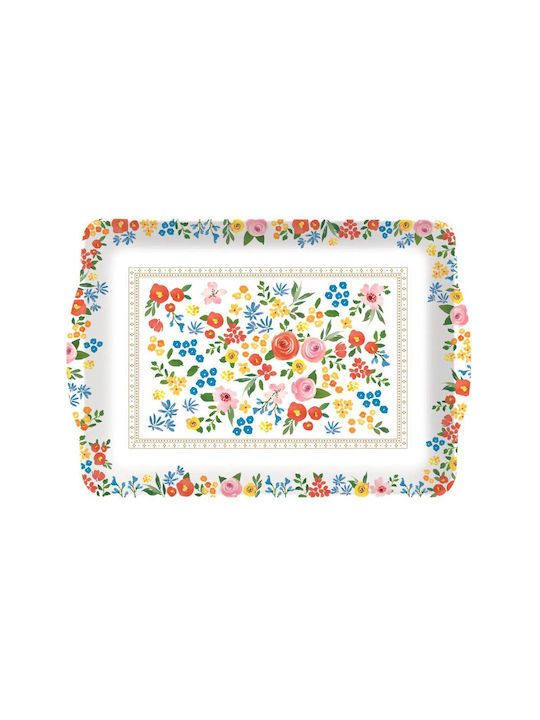 Easy-Life Rectangular Serving Tray Boho Flowers 46x32cm 1pcs