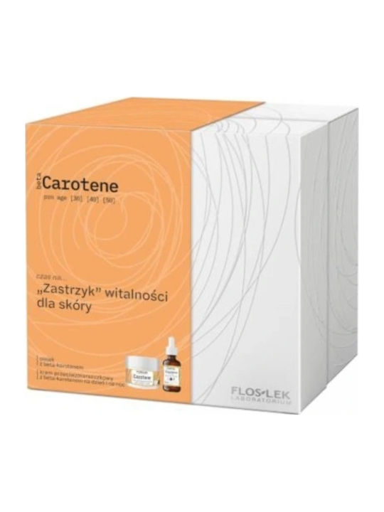 Flos-lek Beta Caroten Pro Age Set Oil 30 Ml + Cream 50 Ml Flos-lek Beta Caroten Pro Age Set Oil 30 Ml + Cream 50 Ml