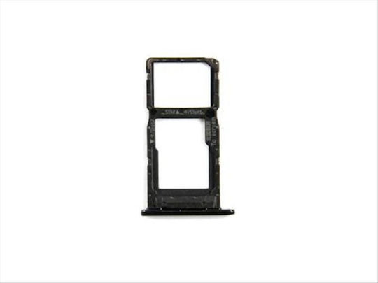 Huawei P Smart 2019 Sim Sd Card Holder Black