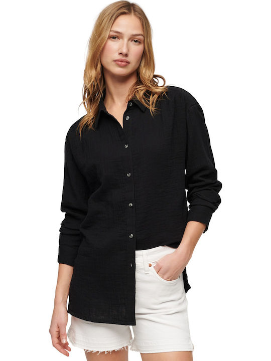 Superdry Flash W D4 Ovin Longline Beach Shirt W...
