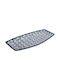 Fylliana Ceramic Decorative Platter Fl22044 Blue 36x18x3cm