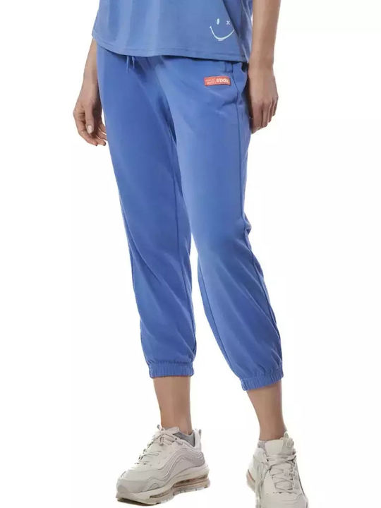 Body Action Talie înaltă Pantaloni de Trening Blue