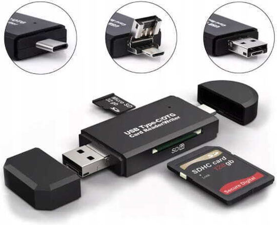 Zenwire Card Reader micro USB Type-C για SD