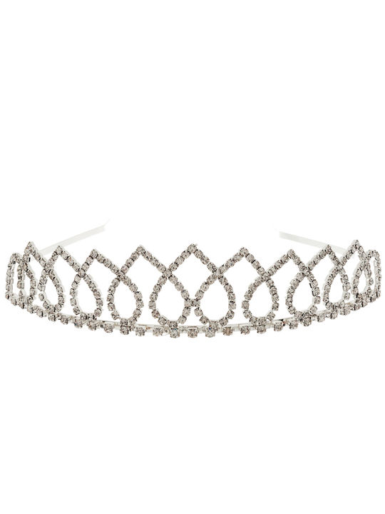 Dünnes Metall wiederholendes Design Tiara Stirnband