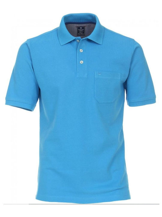 Redmond Men's Blouse Polo Light Blue