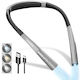 Led Reading Lamp Neck Flexible Lightweight Glocusent Perfect Multifunctional Reading Knitting Repairs Auto Shut-off 3 Color Temperatures 3 Levels Brightness