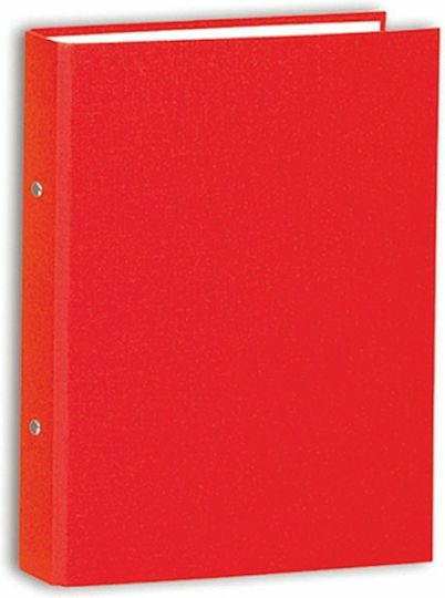 Skag Clipboard with 2 Rings 2/25 for Paper B5 Red Binder 1pcs