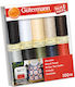 Комплект от 10 броя конци за шиене Gutermann Cl...